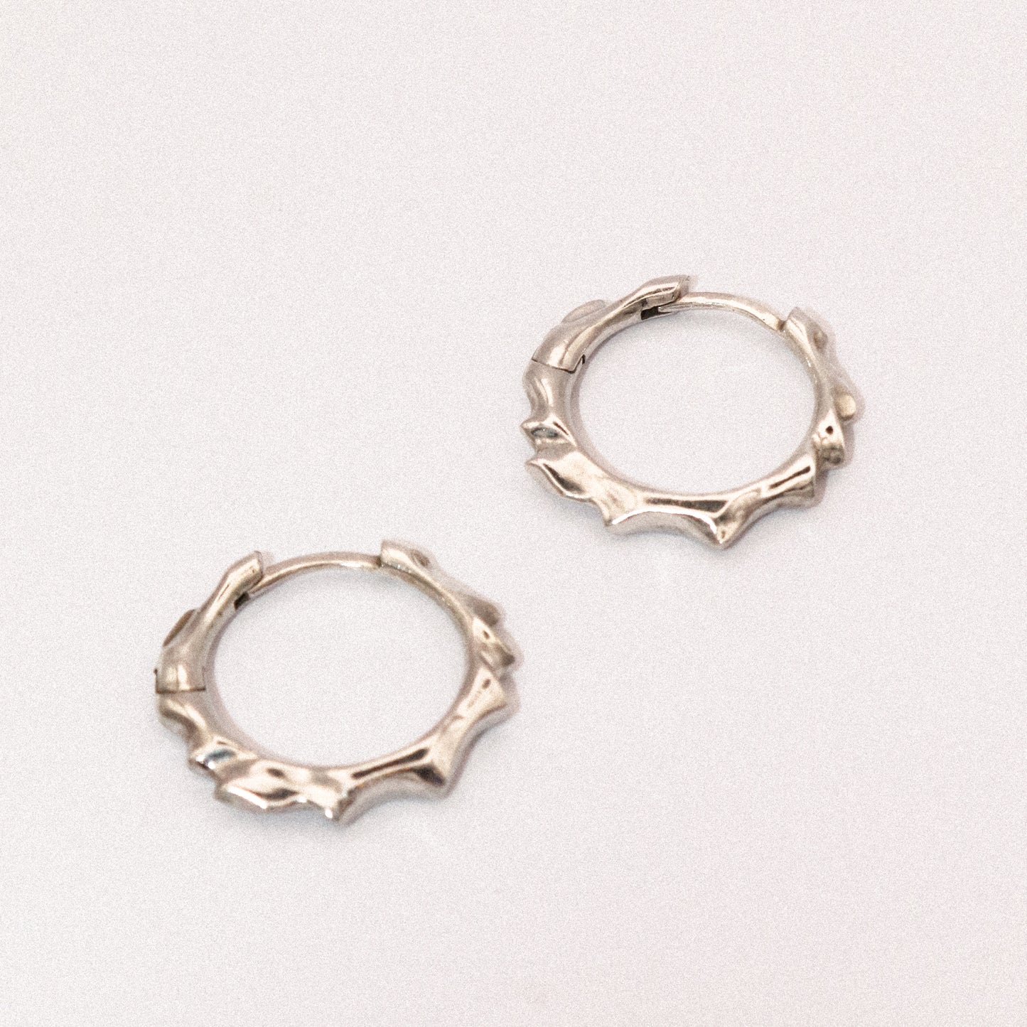 PENDIENTES DE ARO DE PLATA
