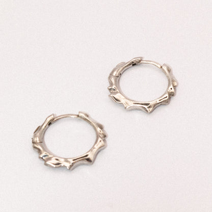 PENDIENTES DE ARO DE PLATA