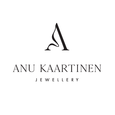 Anu Kaartinen Jewellery logo on a white background