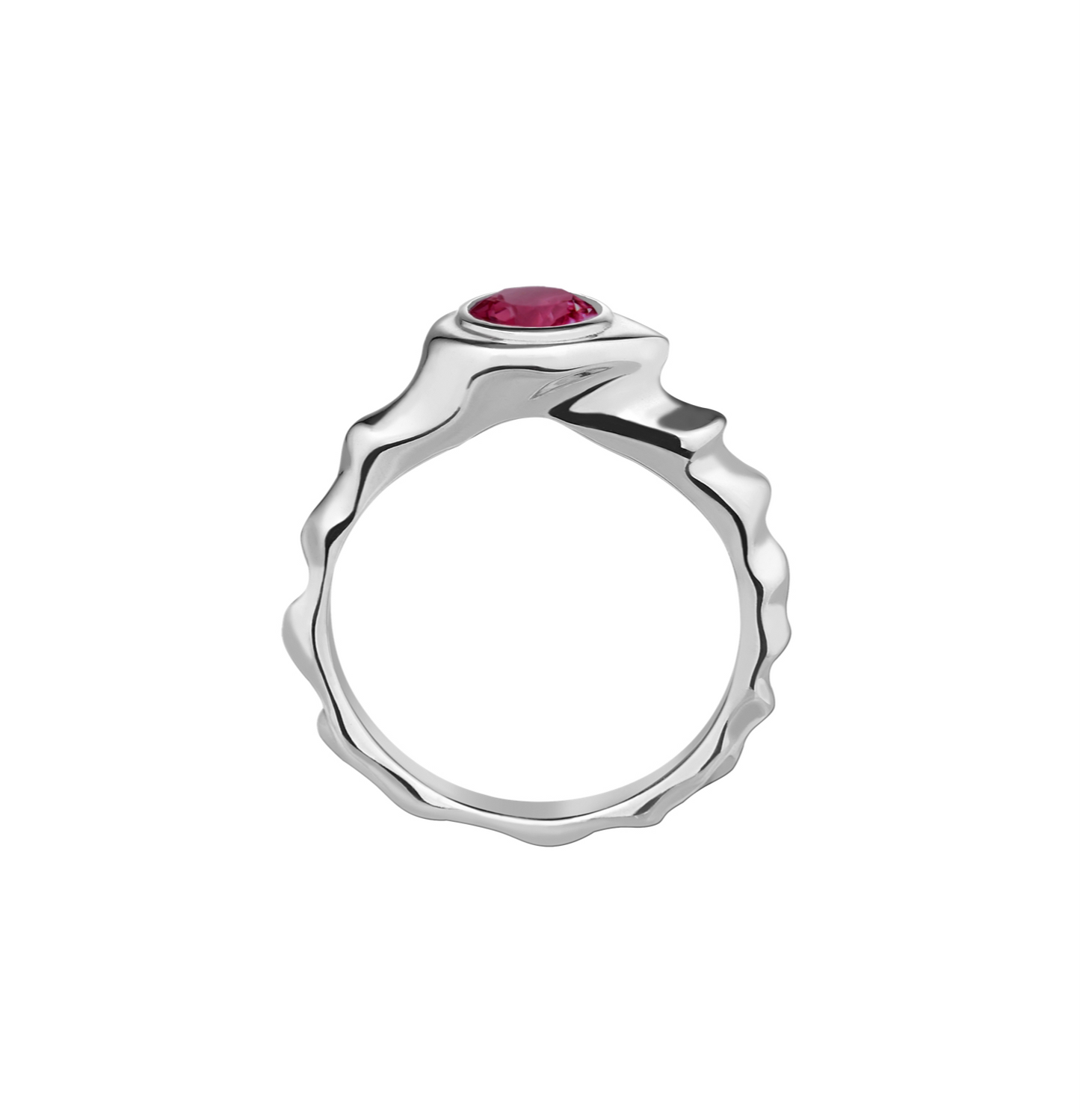 Ø5MM MALAYA GARNET RING
