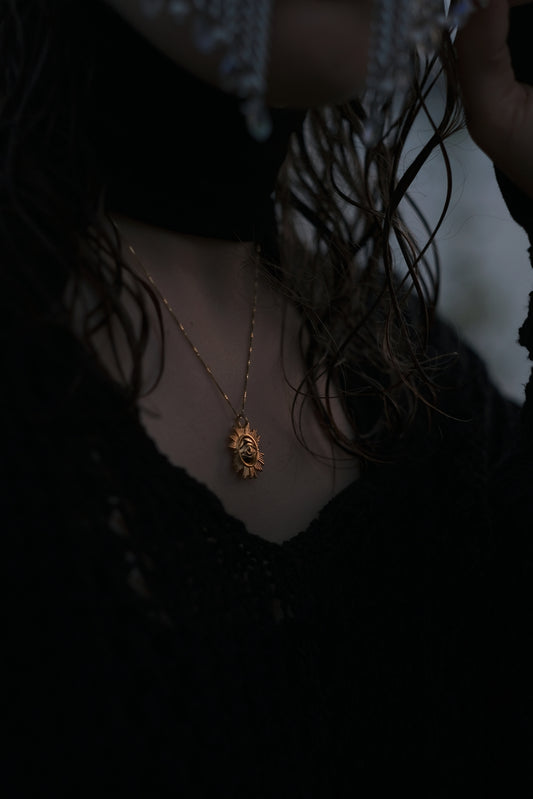 Hope&Conscience. Eye flip pendant