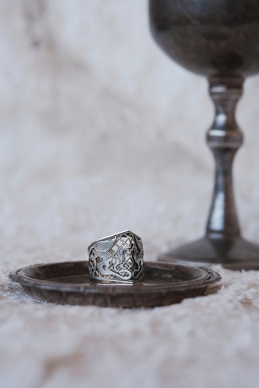 Confidence. Dragon ring