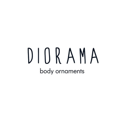 Diorama body ornaments logo on a white background