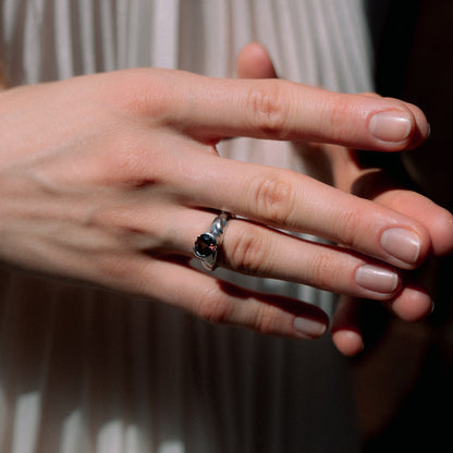 ANELL DE TURMALINA DE PRÉSSEC REMOLÍ