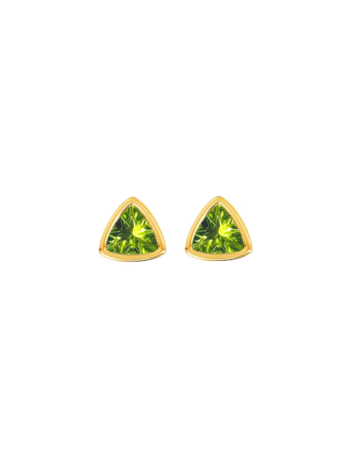 Tachuelas de peridoto trillón