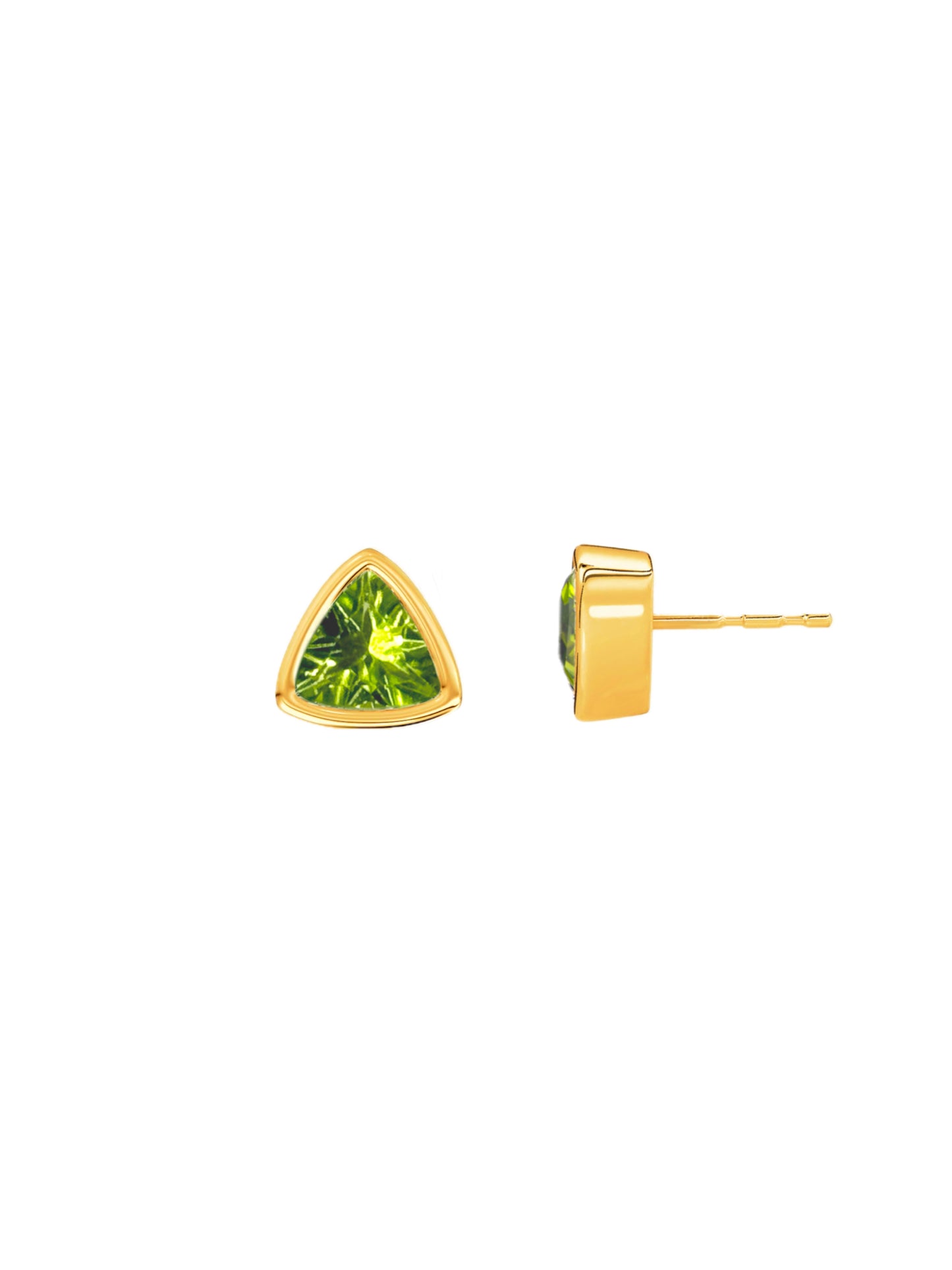 Tachuelas de peridoto trillón