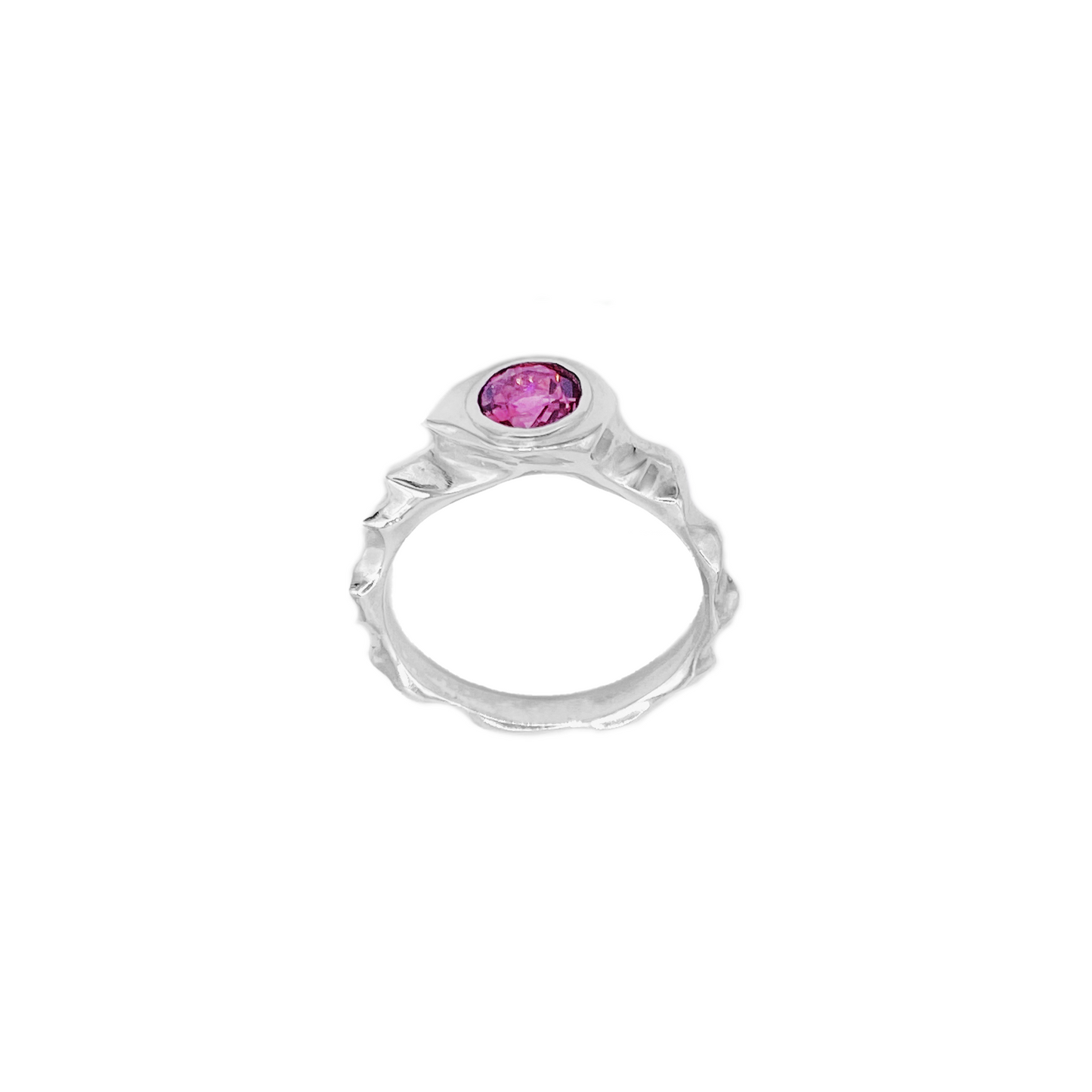 Ø5MM MALAYA GARNET RING
