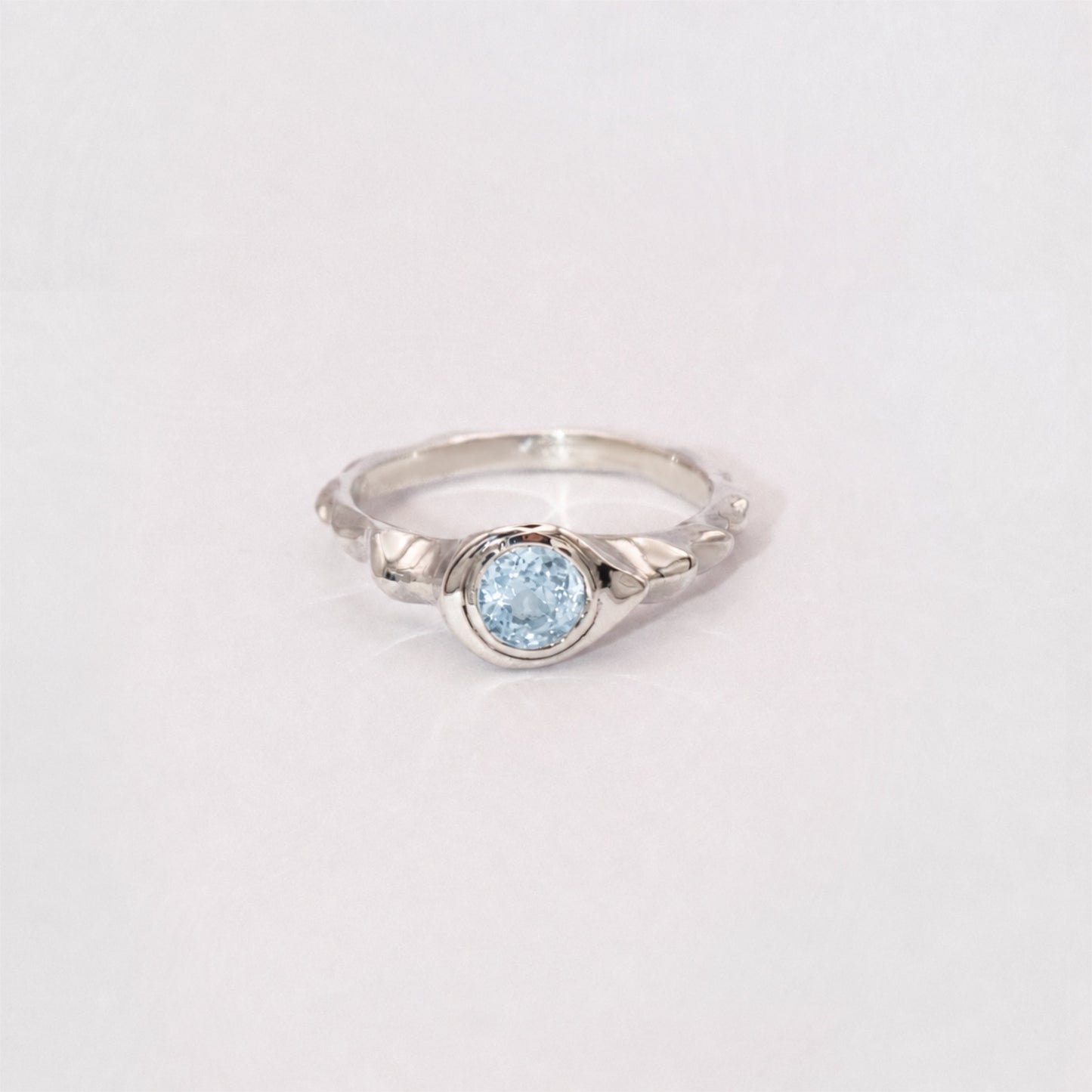 Bague aigue-marine Iris