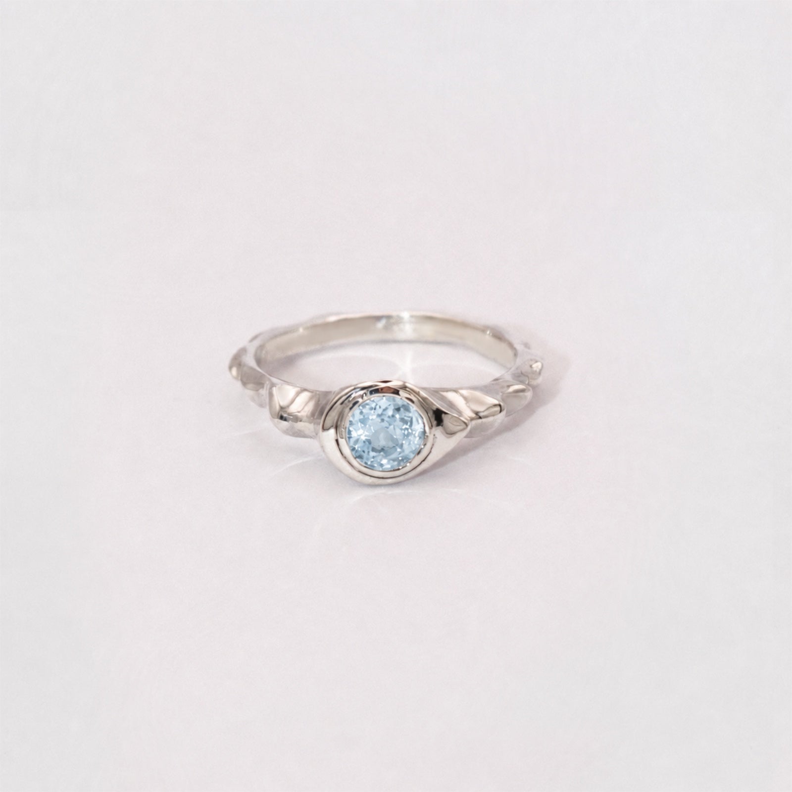 Bague aigue-marine Iris