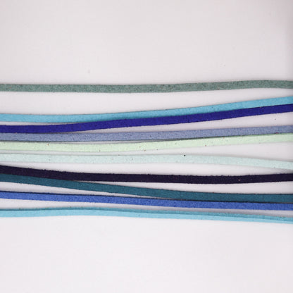 Cordón de gamuza de 3 mm