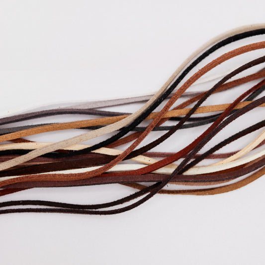Cordón de gamuza de 3 mm