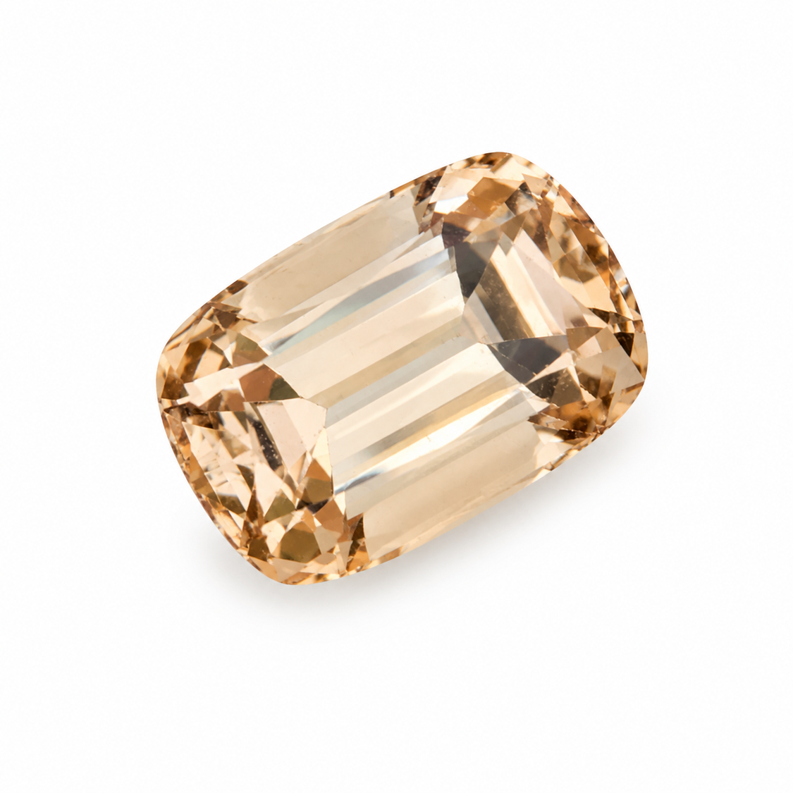 Dune Workshop ring with orange tourmaline gemstone