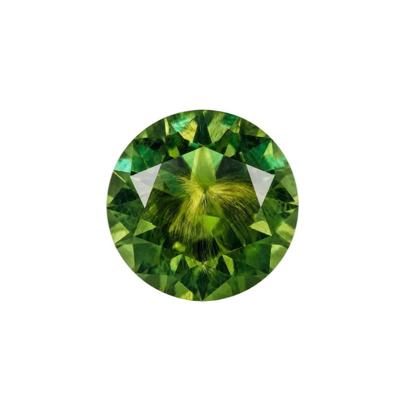 Gold emerald ring by Dune Workshop