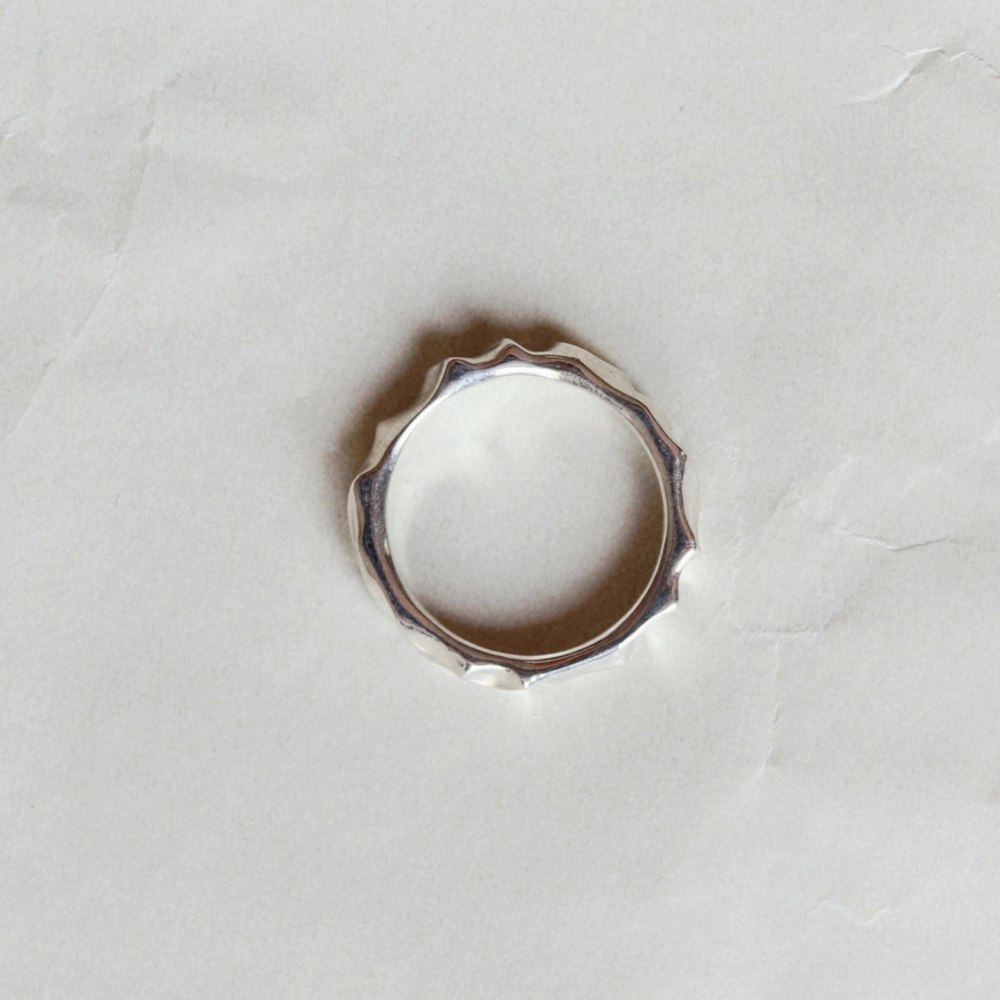 Wave Silver Ring